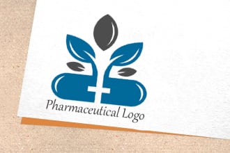 give extraordinary pharmaceutical logo design for you