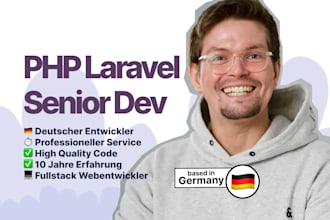 be your laravel livewire or statamic PHP webdeveloper
