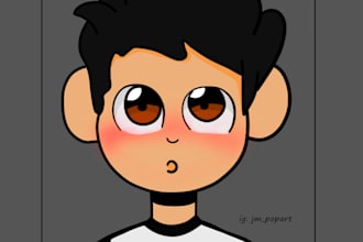 creacion de personajes e ilustraciones digitales