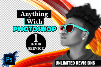 do quick adobe photoshop editing in 1 hours