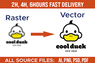 redesign, redraw, fix, update and modify your existing logo