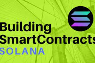 develop solana nft smart contract, solana smart contract, minting website