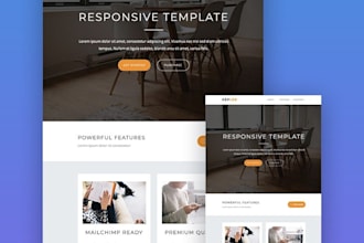 design mailchimp and activecampaign email templates and automation workflows