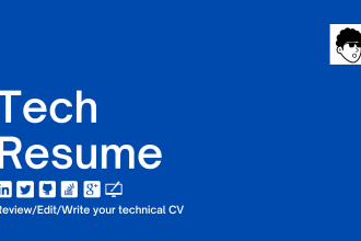 review, edit, write your technical resume