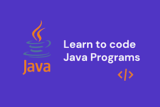 teach you java programming, java tutoring from scratch