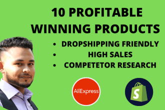 find winning product for shopify dropshiping