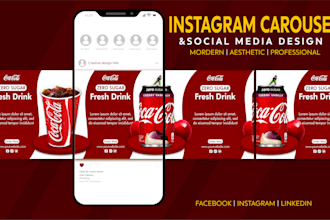 do social media and carousel design in 12 hours