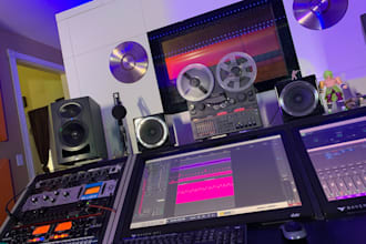 mix and master your song using industry leading software