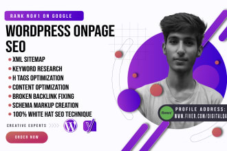 do wordpress onpage seo with rankmath and yoast or aio