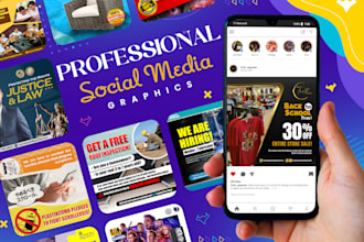 design professional social media graphics