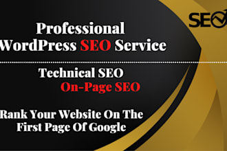 do your complete wordpress SEO service