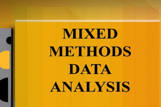 tailored mixed methods data analysis for your project