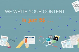 write outstanding articles and web content