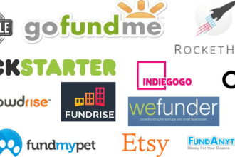 create crowdfunding, charity, nonprofit, donation website to raise funds