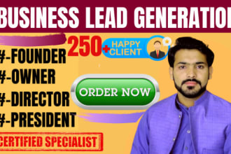 pro b2b lead generation high targeted lead generation, linkedin lead generation