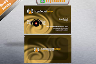 design professional double sided print ready business card