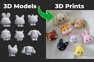 convert your 2d image into 3d stl file for 3d printing