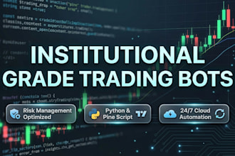 code a custom algorithmic crypto trading bot in python or pinescript