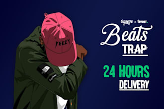 create your professional custom trap beat in 24h
