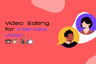 edit your zoom, interview or webinar videos