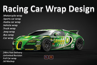 do racing car wrap design, racing car wrap, itasha car wrap, car wrap design