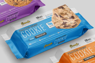do packaging and label design for your product