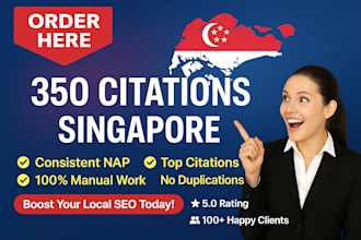 put your business in best 350 singapore local citations to boost local SEO