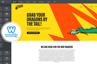 do weebly website redesign, update, fix, custom theme, mobile responsive