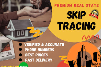 do bulk skip tracing for real estate