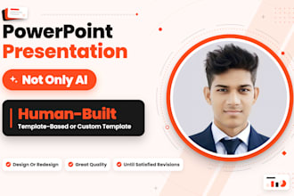 design or redesign powerpoint presentation and pitch deck