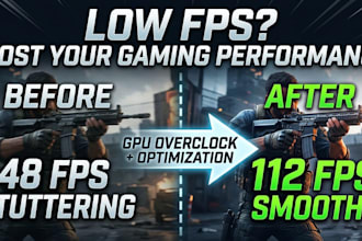 increase fps in your games