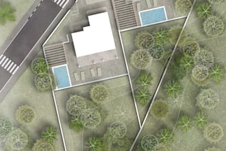 create 3d site plan
