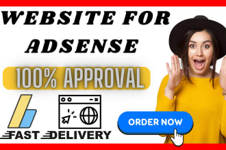 develop an adsense approval niche website in 24 hours