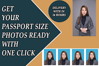 convert any photo into passport or visa size photo