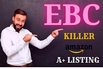 design amazon ebc a plus content or enhance brand content