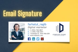 make clickable email signature, gmail signature, outlook signature,