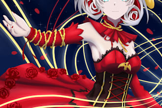 draw you anime art illustration, that you want me to make