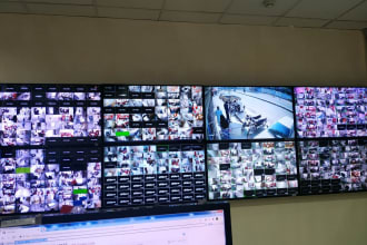 do cctv live monitoring 24by7