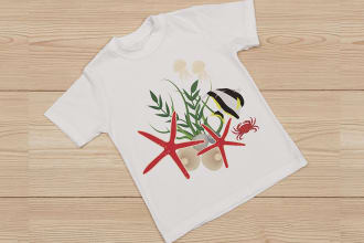create cute, unique baby kids t shirt, dress, bedsheet, blanket designs
