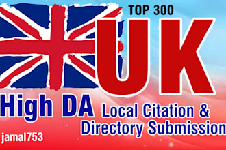 do top UK local citations and directory submission, backlink