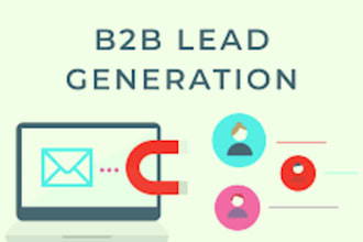 do b2b lead generation and email list using linkedin