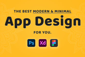 do mobile app ui ux design for android or ios
