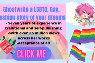 ghostwrite an lgbtq, gay, lesbian romance erotica story