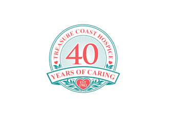 design 40th anniversary logo for treasure coast hospice