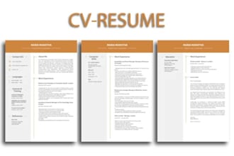 build cyber security teacher medical engineering executive CV resume