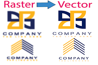 vector tracing, vectorise logo or convert image to vectors