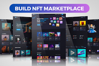 create evm based nft marketplace and bitcoin ordinals marketplace