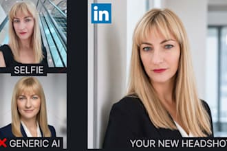 turn your selfie into a linkedin headshot