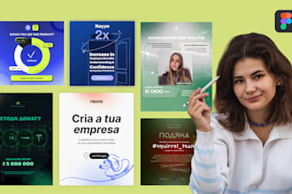 design social media posts, banners, ads for targeting, SMM