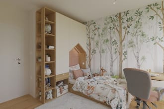 design 3d interior toddler room for your kids